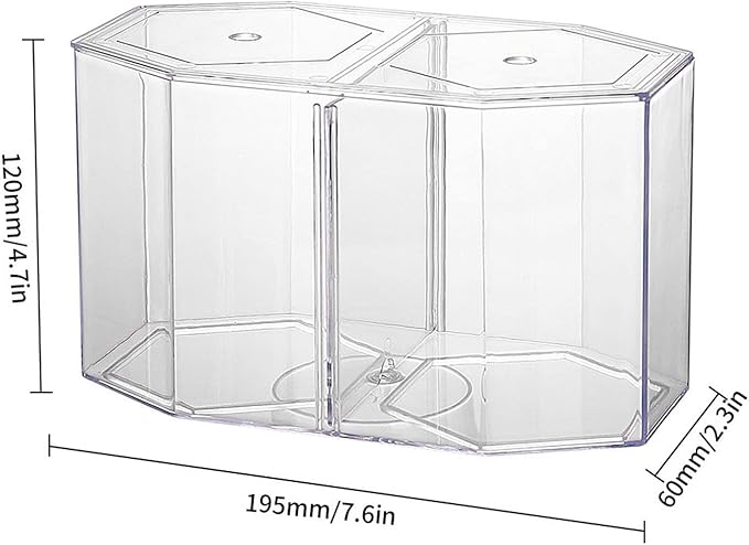 Fish Hatchery Isolation Box Hatchery Transparent Isolation Box,Aquarium Fish Breeder Box Multipurpose Transparent Octagonal Fish Isolation Box for Fish Breeding