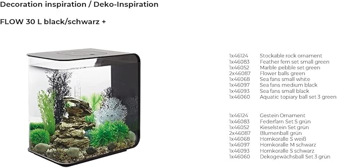 BiOrb 46093.0 Sea Fan Small Black Aquariums