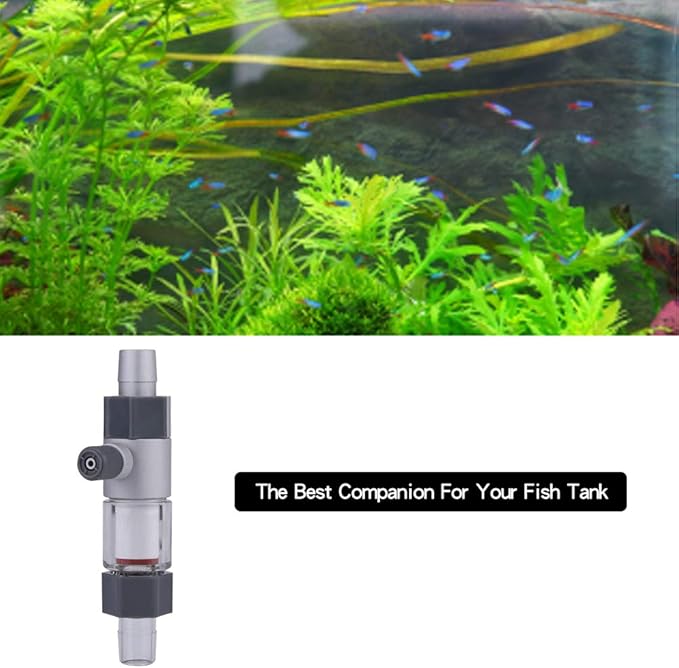 X3894 CO2 Reactor Aquarium Atomiser Bubble Counter for Fish Aquarium Plants Accessory (12/16mm)