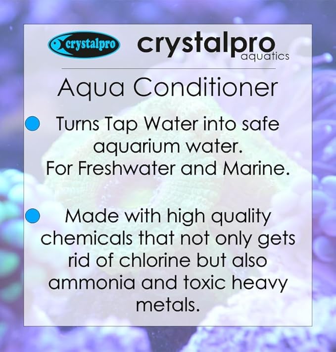 Goldfish Aquarium Complete Care Bundle - Goldfish Minerals - Conditioner - Clarifier