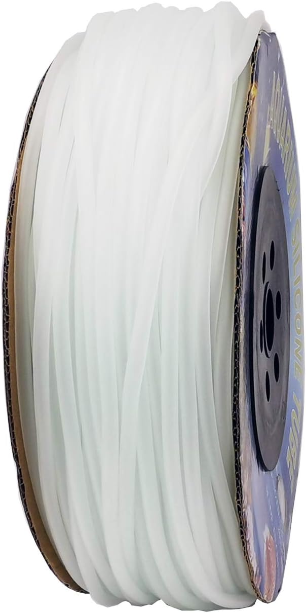 ALEGI 320 Feet Standard 3/16" Flexible Airline Tubing with Connectors for Aquariums, Terrariums and Hydroponics