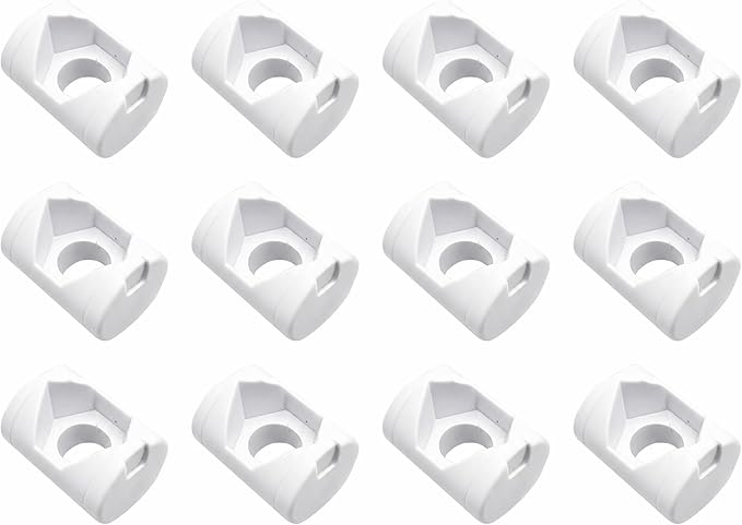 A20215 Lid Fastener Barrel Nuts, 12 Pack Lock Nut Replacement Parts for FX2 FX4 FX5 FX6 Canister Filters, Aquarium Filter Lid Fastener Parts