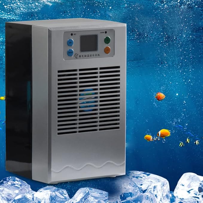 DNYSYSJ Aquarium Chiller, 10 Gallon Fish Tank Cooler, Compact, Quiet, 35L, Intelligent Temperature Control