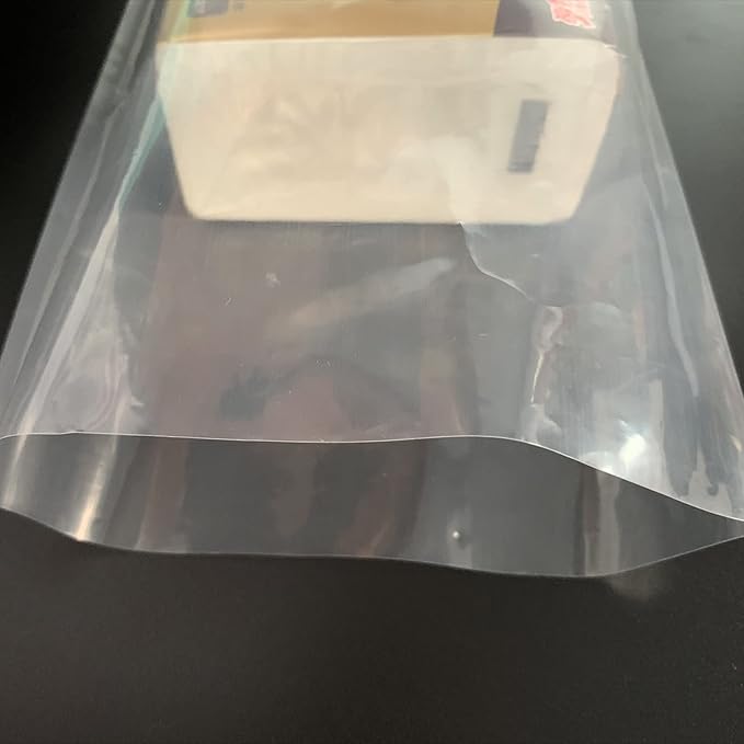 100 Pcs 6"x12" Clear Plastic Fish Bags,3 Mil Thick Bottom Seal Leak-Proof Shipping Bags,for Fish Transport