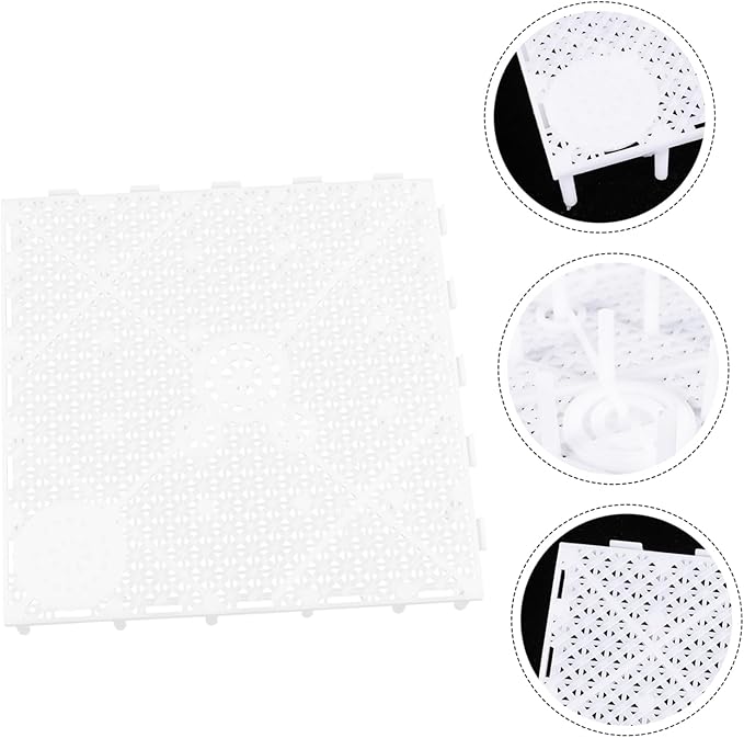 BESPORTBLE 20pcs Aquarium Board Filtering Plate Dense Design for Fish Tank Sand Divider Easy to Combine and Install for Breeding Sea Fish