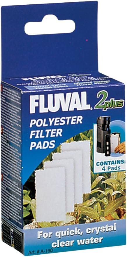 Fluval 2 Plus Polyester Pads, 4-Pack