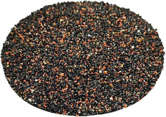 30g Crushed Stone Mini Crystal Chips Decorative Pebbles Gravel Irregular Gemstones Filling Gravel for Water Fountain Sand Landscape Fish Tank Garden (Mixed Black and Brown(0.5-1mm))