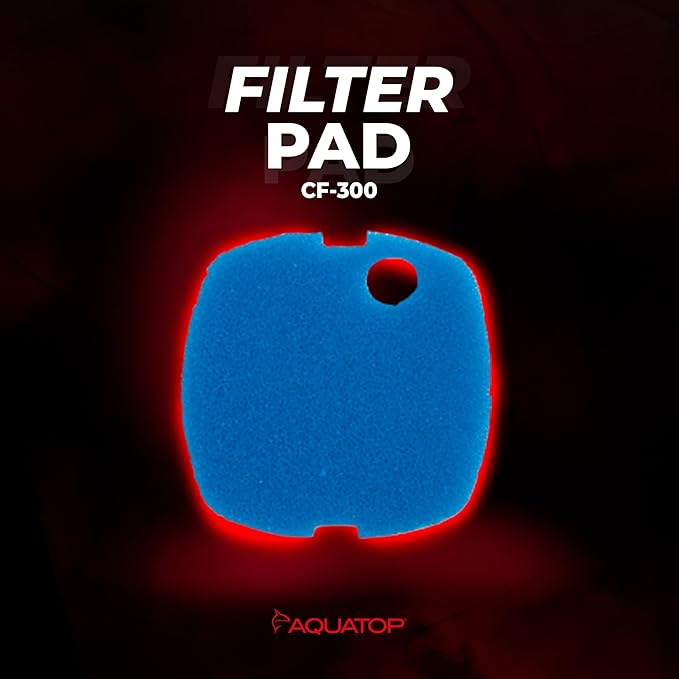 Aquatop Replacement Coarse Filter Sponge for Aquarium Filters RCP-CF300 – Enhanced Mechanical Filtration – Easy to Use and Install