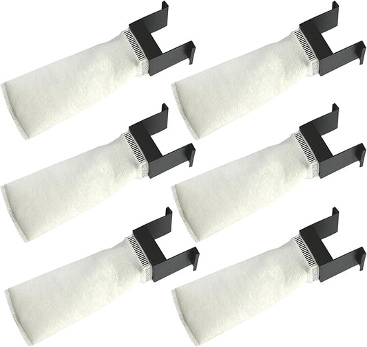 Set of 6 200 Micron Filter Bag Fit for Innovative Marine Fusion Pro 2 AIO 10/14/20/25/40L and Fusion AIO 15/20/25 Desktop Aquarium