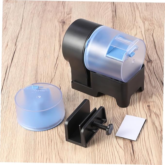 Happyyami Automatic Fish Feeder Auto Fish Feeder Smart 12/24h Timer Easy Setup Moisture- Aquarium Tank Food Dispenser