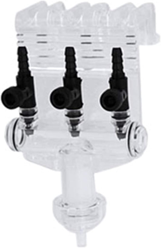 XMHF Aqua Life Air Check Flow Control Switch Gang Valve 3 Way