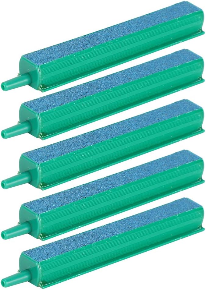 POCREATION Aquarium Sand Bar, Oxygen Diffuser Aeration Fish Air Stone Bars, PVC Sandstone, for Various Aquariums (S)