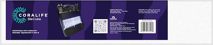 Coralife BioCube LED Aquarium Fish Tank Replacement Lid Canopy, 14/16 Gallon