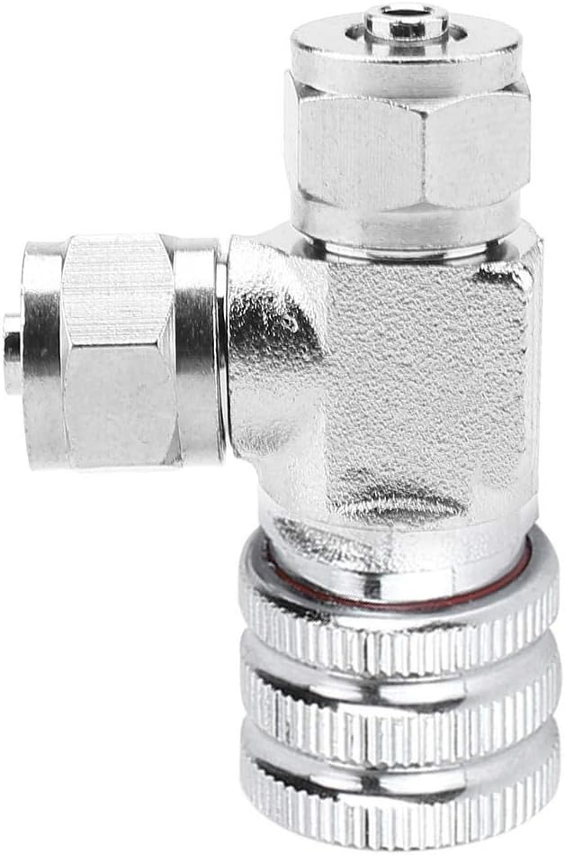 Aquarium Air Pump Check Valves CO2 Regulator Needle Check Valve Bubble Counter Fish Air Regulator (02#)