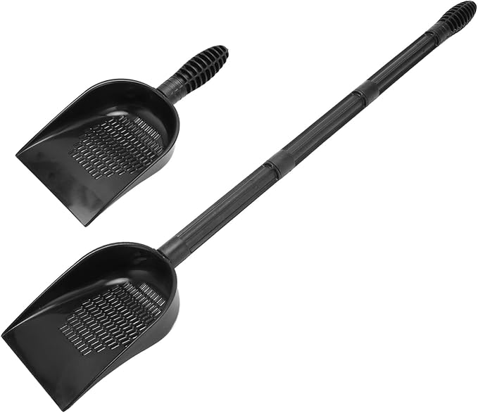 Fish Tank Sand Shovel Extendable Multifunctional PVC Water Leakage Design Pet Feces Cleanup Tool for Aquarium Cleaning