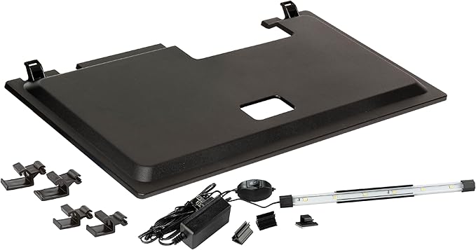Tetra LED Aquarium Hood 20 in x 10 in, Low-Profile Fish Tank Cover with Hidden Lighting