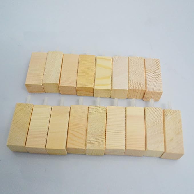 Aquarium Natural Wooden Air Bubble Stone Diffuser Increasing Wood Air Stone for Fish for Pond Smooth Texture
