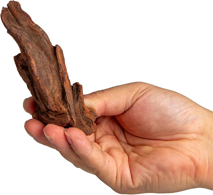 emours Natural Driftwood Small Aquarium Driftwood, 46", Natural Twisted Branches, Low-Tannin, Great for Shrimp/Betta & Nano Aquascapes, Also for Reptile Terrariums (5pcs Pack)