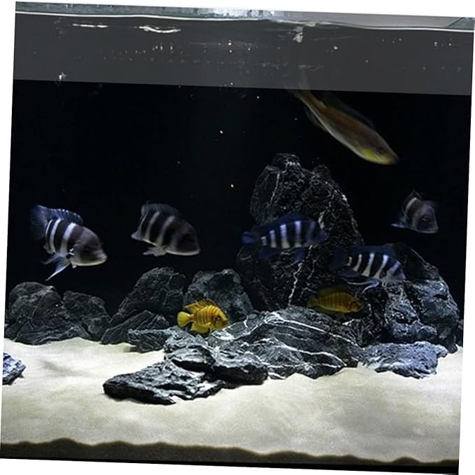 GANAZONO Aquarium Bottom Sand 500g Quartz Decoration Fish Tank Decorations for Home