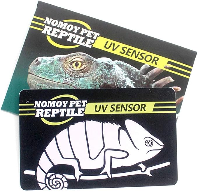 Reptile UVB Light Lamp Bulb Test Card UV Tests Paper Tester Meter Pet Supplies