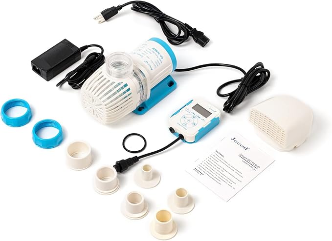 Jecod EP Smart DC Pump with LCD Display Controller for Saltwater Tank (EP-5000M, 1320GPH)