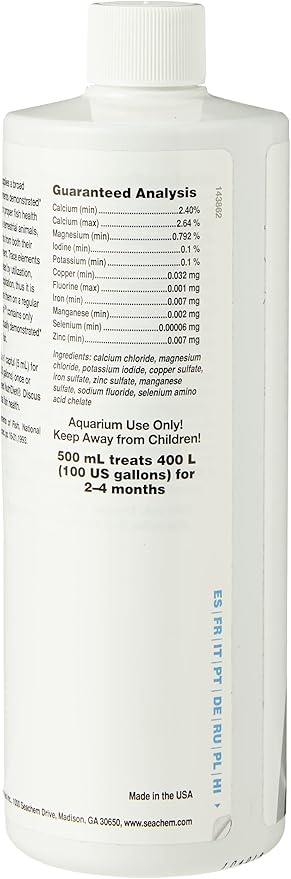 Seachem Discus Trace Elements 500ml