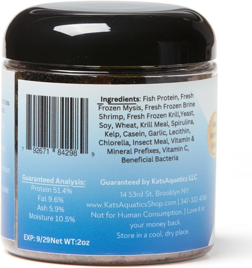Thrive Community Fish Flakes- 4 Flavors in One - Made with Real Shrimp - Perfect for Omnivorous Communities Such as Discus, Tetras, Guppies and More! Biologist Formulated for Best Results. (2oz)