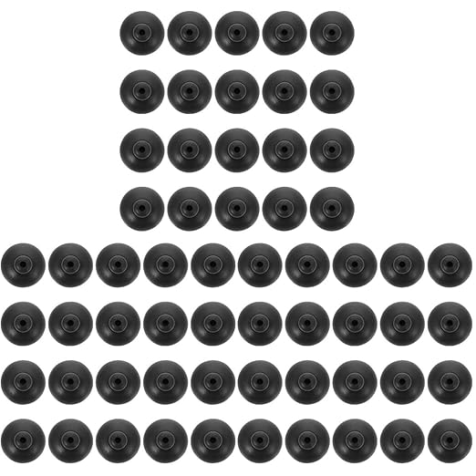 balacoo 60pcs Aquariums Oxygen Pump Cups Strong Hold Suckers Wire Oxygen Pump Placement Fish Tanks Black Design for Use