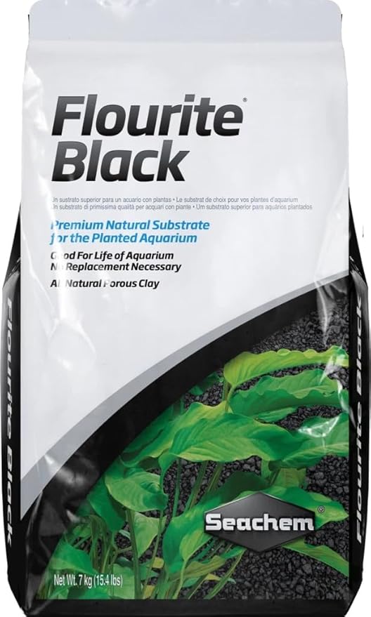 Seachem Flourite Black Gravel, 15.4 lb