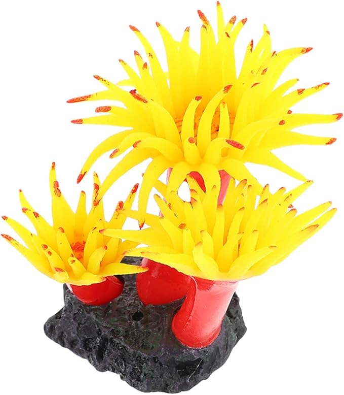 Artificial Coral Plant Aquarium Decor Realistic Plastic Decoration for Fish Tanks Gardens Landscapes Easy to Clean for Aquatic Environments