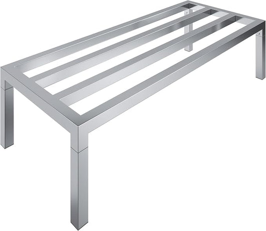 20 in X 48 in. Aquarium Stand | Industrial Style Aluminum Fish Tank Base with Open Frame Design