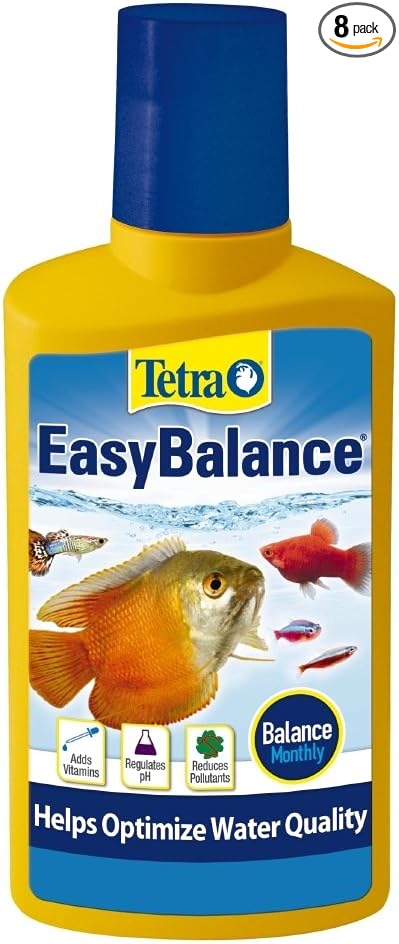 Tetra EasyBalance 8.45 Ounces, Weekly Freshwater Aquarium Water Conditioner (16177)