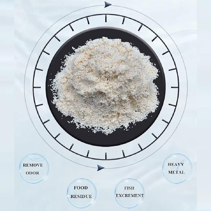 IOAOI PuriResin Aquarium Filter Media, Organic Filtration Resin, for Freshwater and Saltwater Fish Tank, Removes Driftwood Tannins, 100 ml