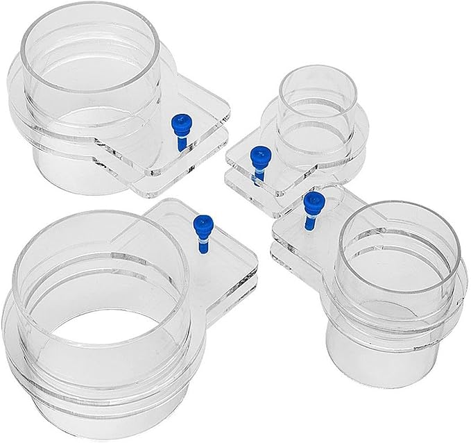 Fish Feeder, Clear Fish Feeding Ring Food Feeder, Prevent Fish Food from Spreading for Fish Tank, Aquarium, 100mm