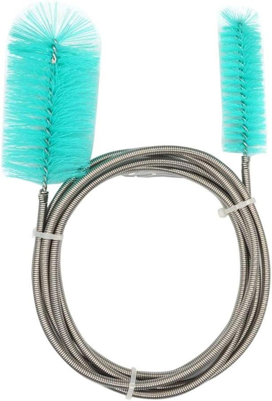 Aquarium Filter Brush, 45CM Double Ended Hose Brush Flexible Air Tube Hose Cleaner for Fish Tank or Home Kitchen