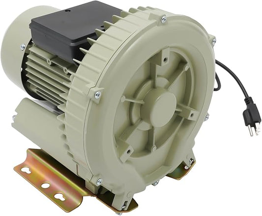 Air Pump Blower, 110V 370W 12KPa High Pressure Industrial Air Pump Blower Oxygen Aerator Aquarium Fish Tank Pond Aquaculture Blower