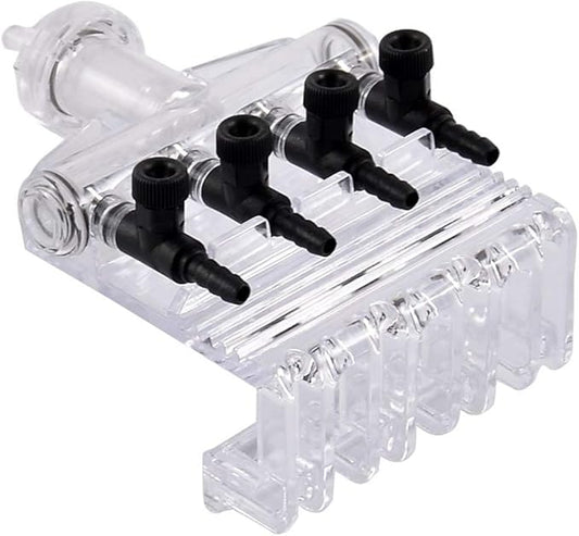 XMHF Aqua Life Air Check Flow Control Switch Gang Valve 4 Way