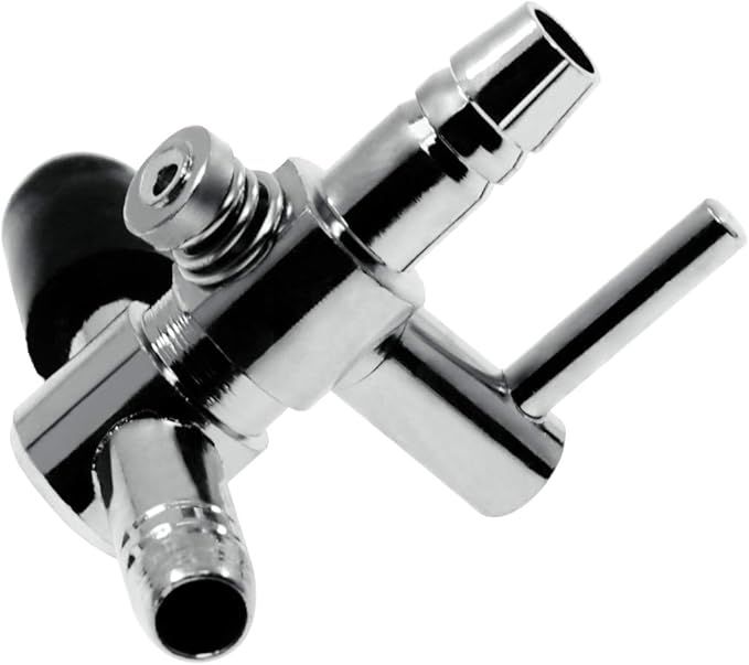 8 Pieces One-Way Aquarium Air Flow Control Lever Valve Distributor Splitter Pump Accessories Set for Fish Tank