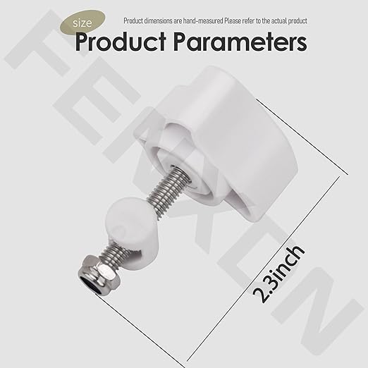 6 Pack Canister Lock Nut Clamp Lid Fastener for Odyssea CFS 700 1000 1200 Hagen Fluval FX6 FX5 FX2 FX4 Replacement Part