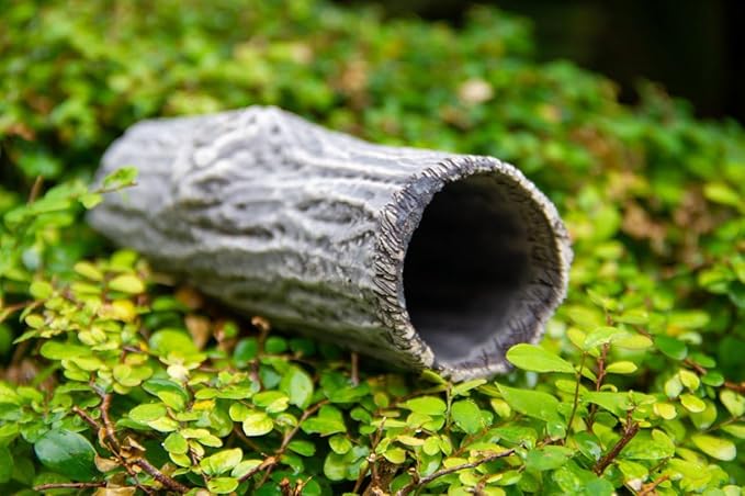 Plecoceramics Pleco Cave Natural Breeding Ceramic Decorations Fish Tank Aquarium Small Size (1 pcs)