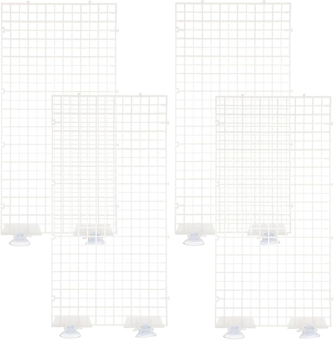 POPETPOP Plastic Grid 1 Set Plastic Fish Tank Trays 75 Gallon Aquarium Lid Aquarium Divider Fish Tank Supplies Splitter Partition Plate Dividing Line Water Tank Stitching Egg Crates