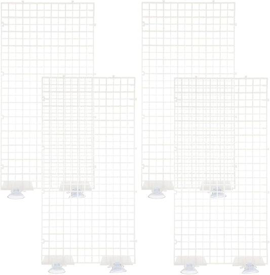 POPETPOP Plastic Grid 1 Set Plastic Fish Tank Trays 75 Gallon Aquarium Lid Aquarium Divider Fish Tank Supplies Splitter Partition Plate Dividing Line Water Tank Stitching Egg Crates