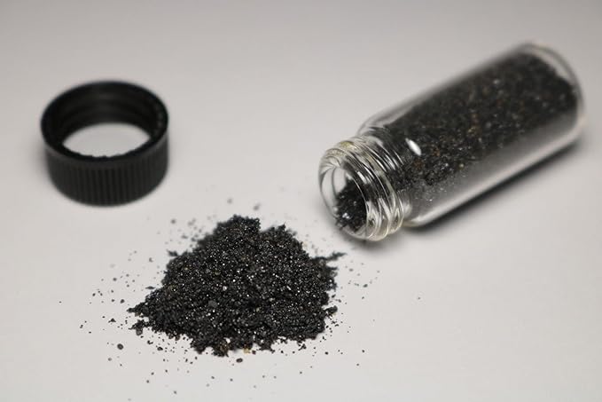 Lodestone Sand, Natural Magnet Chemistry Sample, Mineralogy Magnetic Sand, Lodestone Food !