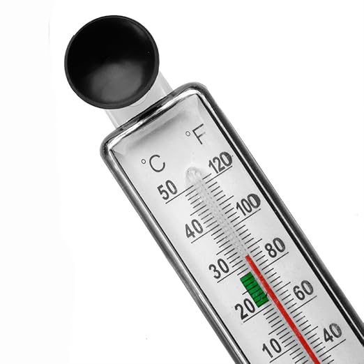 Aquarium Digital Fish for Thermometers Large Numbers Messy Wires Suck Inside of Terrariu