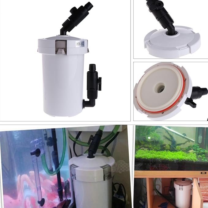 On Aquarium Canister Filter External Ultra-Quiet Filter Bucket Biological Filtration Bucket