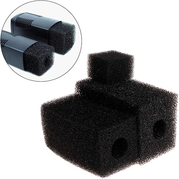 Thereisno Replacement Sponges for Aquarium Sponge Filter Biochemical Aquarium Filter Accessories High Density for Foam Filter Mesh Cartridge
