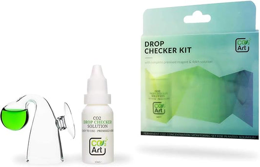 CO2 Art CO2 Drop Checker Kit CO2 Concentration Monitoring Glass Set CO2 Indicator