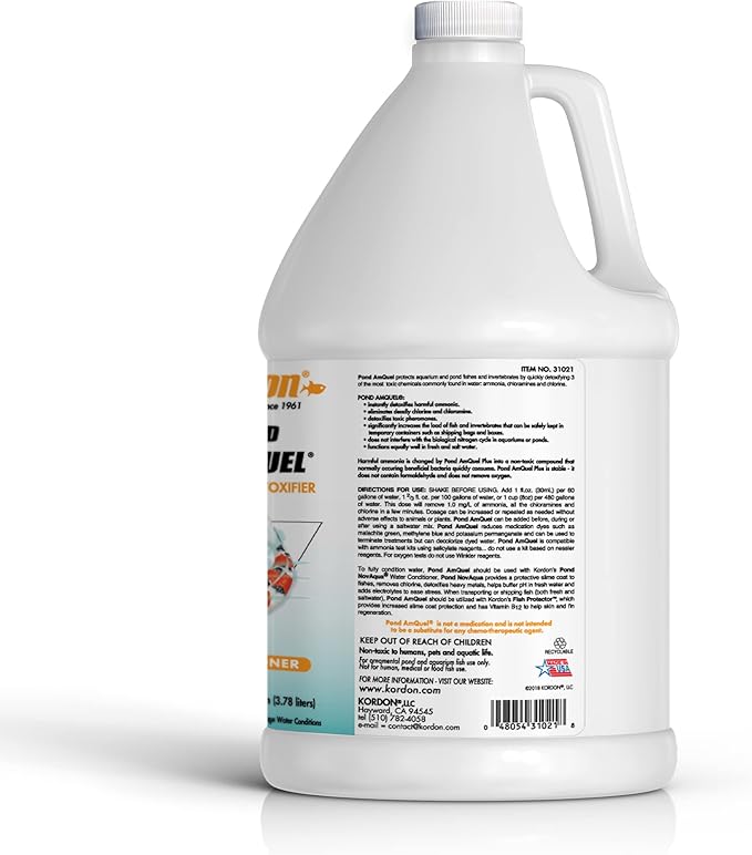 KORDON #31022 Pond AmQuel - 1 GALLON ONLY