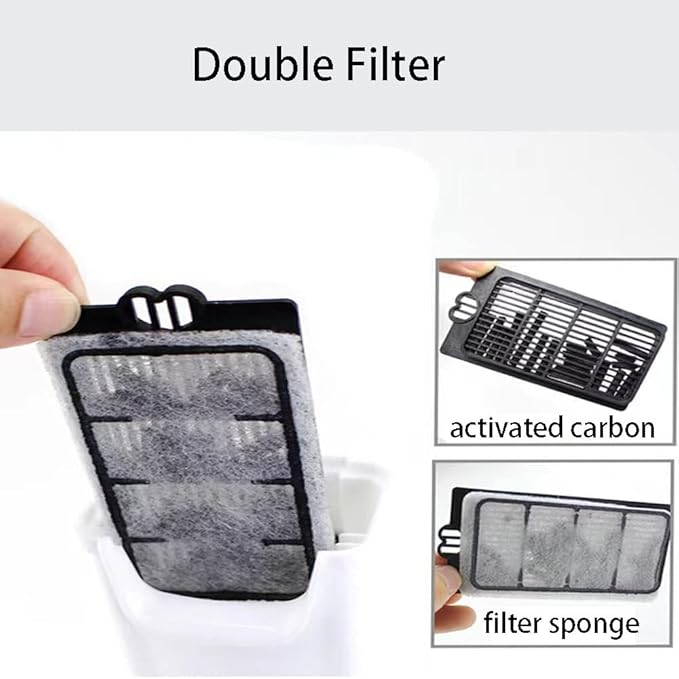 Aquarium Filter Cartridges Suit for 3.5W 280L/H Low-Water Fish Tank Filter Turtle Tank Reptiles Amphibians Frog Crab Cichlids Newt Filter Plate (Cartridges-5PCS)