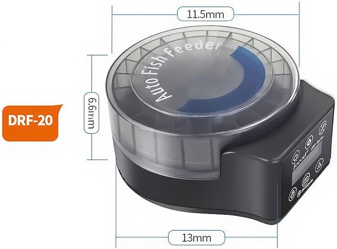 Feeder Automatic Dispenser Fishtank Fish for Aquarium Timing Feeding Fish Food Dispenser